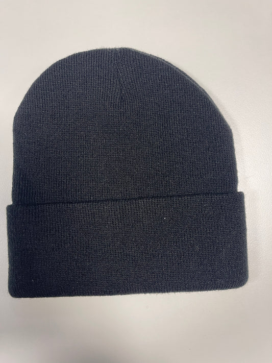 Winter Black Beanie with no School Logo ( Optional)