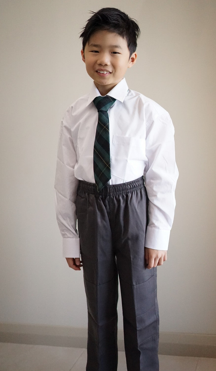 Boys Grey Trousers